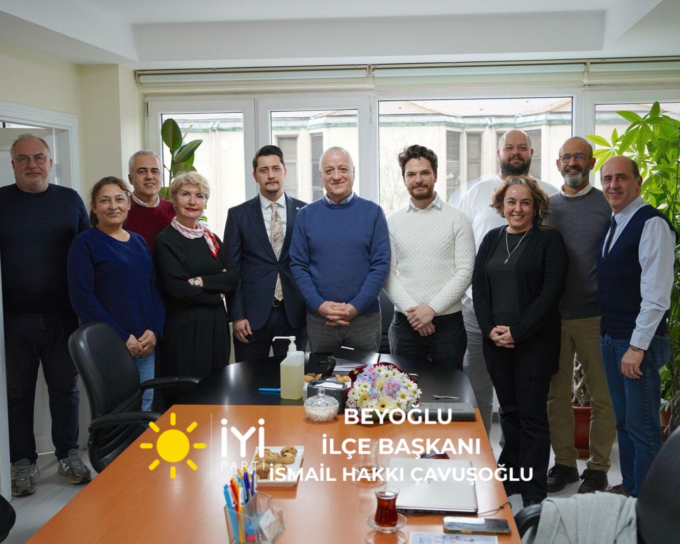 İYİ Parti Beyoğlu İlçe Başkanlığı’ndan İstanbul Diş Hekimleri Odası’na Ziyaret